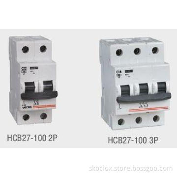 1P / 2P / 3P DIN-Rail Mini Circuit Breaker, High Breaker Ca